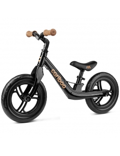 Rowerek biegowy Cariboo Magnesium PRO Black/Brown (piankowe koła)