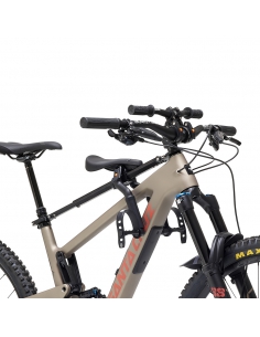 Siodełko dziecięce i kierownica na ramę Shotgun MTB PRO COMBO (poprzeczka + siodełko + kierownica)
