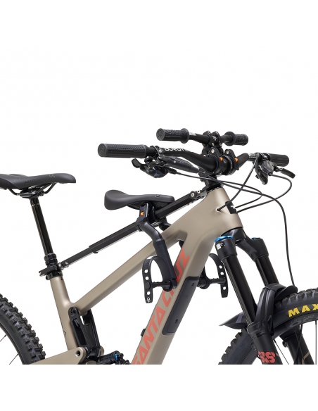 Siodełko dziecięce i kierownica na ramę Shotgun MTB PRO COMBO (poprzeczka + siodełko + kierownica)