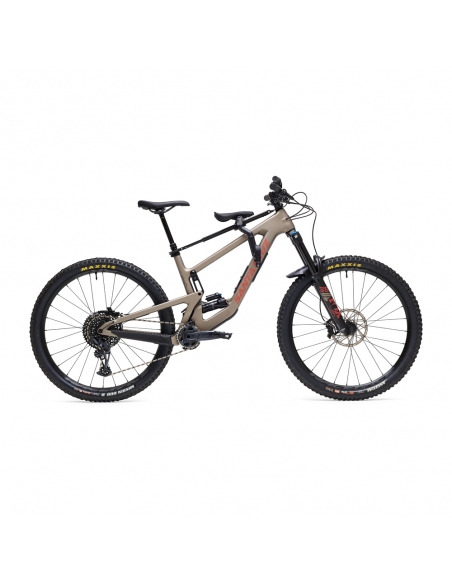 Siodełko dziecięce i kierownica na ramę Shotgun MTB PRO COMBO (poprzeczka + siodełko + kierownica)