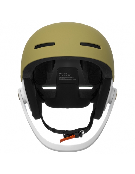Kask narciarski POC ARTIC SL MIPS (z odpinaną i regulowaną gardą) Olivine Green Mat/Thulite Pink Mat