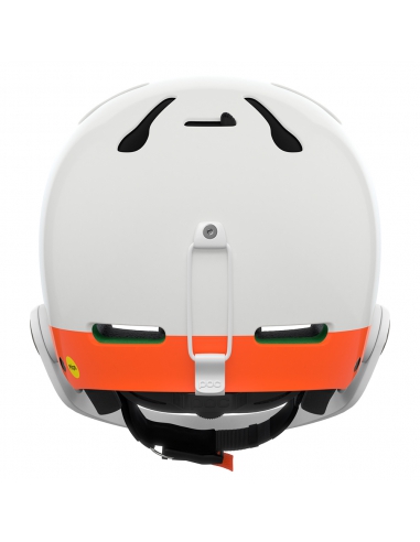 Kask narciarski POC ARTIC SL MIPS (z odpinaną i regulowaną gardą) Hydrogen White/Fluorescent Orange
