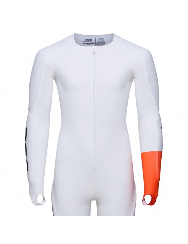 Guma narciarska kombinezon POC Skin GS JR White/Fluorescent Orange