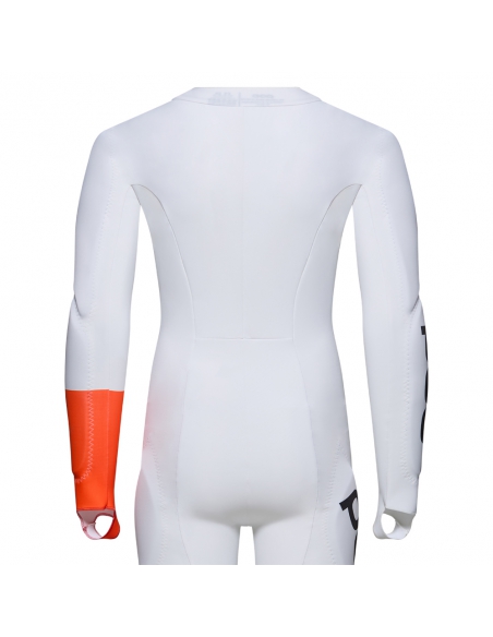 Guma narciarska kombinezon POC Skin GS JR White/Fluorescent Orange