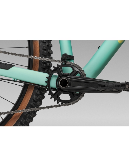 Rower dziecięcy ORBEA Kimu 27" H10 (amortyzowany widelec, dropper) Aloha Green - Acid Gum