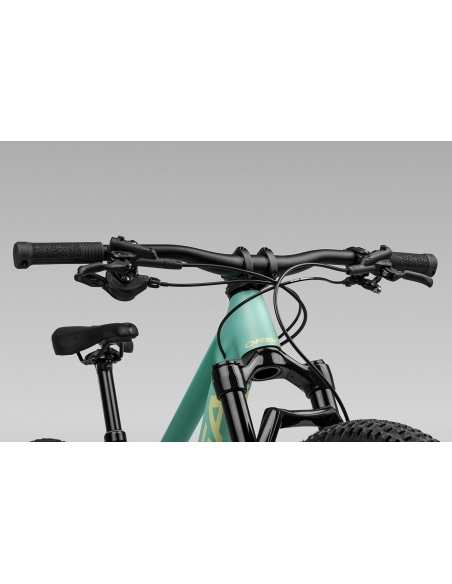 Rower dziecięcy ORBEA Kimu 27" H10 (amortyzowany widelec, dropper) Aloha Green - Acid Gum