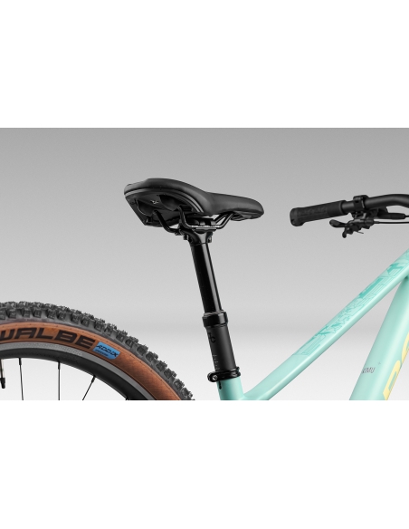 Rower dziecięcy ORBEA Kimu 27" H10 (amortyzowany widelec, dropper) Aloha Green - Acid Gum