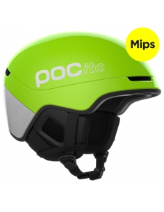 Kask narciarski POC POCito OBEX MIPS Fluorescent Yellow-Green/Reflective Silver