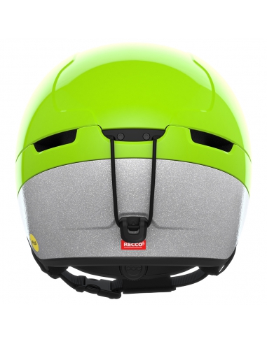 Kask narciarski POC POCito OBEX MIPS Fluorescent Yellow-Green/Reflective Silver