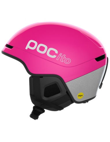Kask narciarski POC POCito OBEX MIPS Fluorescent Pink/Reflective Silver