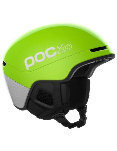 Kask narciarski POC POCito OBEX MIPS Fluorescent Yellow-Green/Reflective Silver