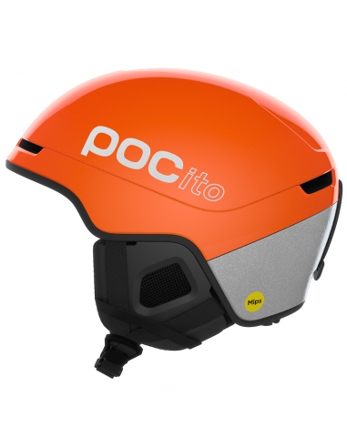 Kask narciarski POC POCito OBEX MIPS Fluorescent Orange/Reflective Silver