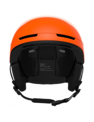 Kask narciarski POC POCito OBEX MIPS Fluorescent Orange/Reflective Silver