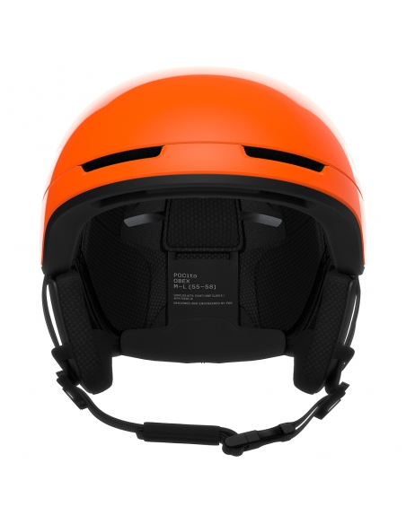 Kask narciarski POC POCito OBEX MIPS Fluorescent Orange/Reflective Silver