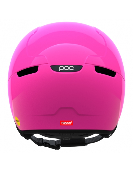 Kask narciarski z szybą POC POCito OBEX VISOR MIPS Fluorescent Pink
