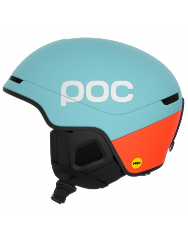 Kask narciarski POC OBEX CONTOUR MIPS Indicolite Blue Matt/Carnelian Orange Matt