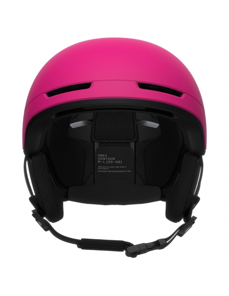 Kask narciarski POC OBEX CONTOUR MIPS Rhos Red Matt/Citrine Yellow Matt