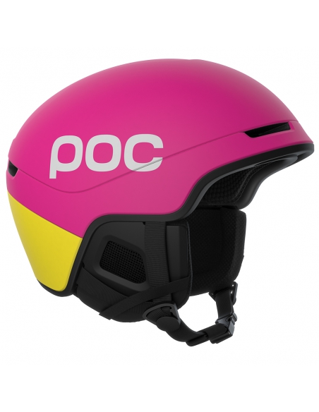 Kask narciarski POC OBEX CONTOUR MIPS Rhos Red Matt/Citrine Yellow Matt