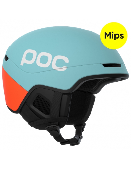 Kask narciarski POC OBEX CONTOUR MIPS Indicolite Blue Matt/Carnelian Orange Matt