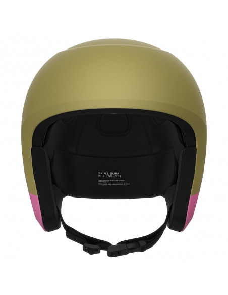 Kask narciarski POC SKULL DURA JR Olivine Green Matt/Thulite Pink Matt