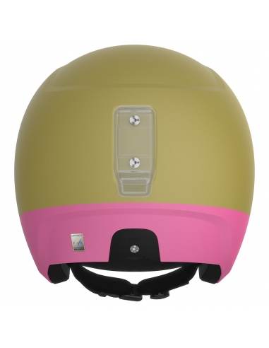 Kask narciarski POC SKULL DURA JR Olivine Green Matt/Thulite Pink Matt