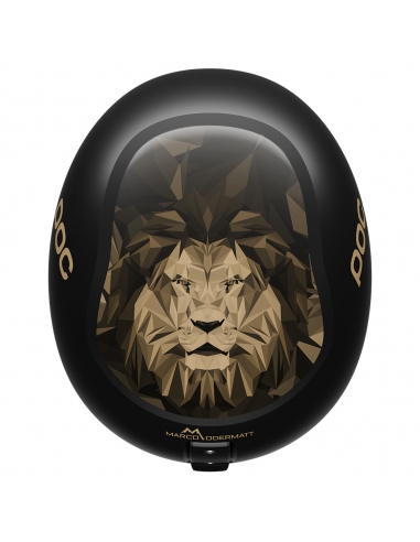 Kask narciarski POC SKULL DURA JR Marco Odermatt Ed. Uranium Black/Podium Gold