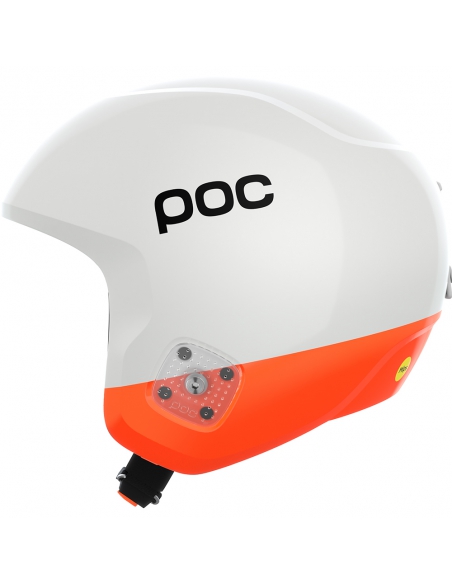 Kask narciarski POC SKULL DURA X MIPS Hydrogen White/Fluorescent Orange