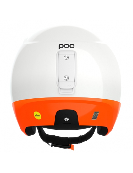 Kask narciarski POC SKULL DURA X MIPS Hydrogen White/Fluorescent Orange