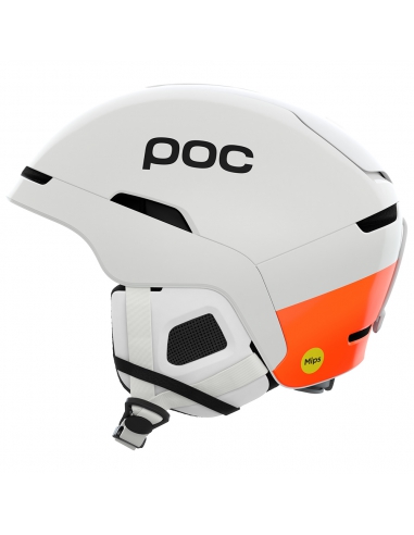 Kask narciarski POC OBEX MIPS Hydrogen White/Fluorescent Orange