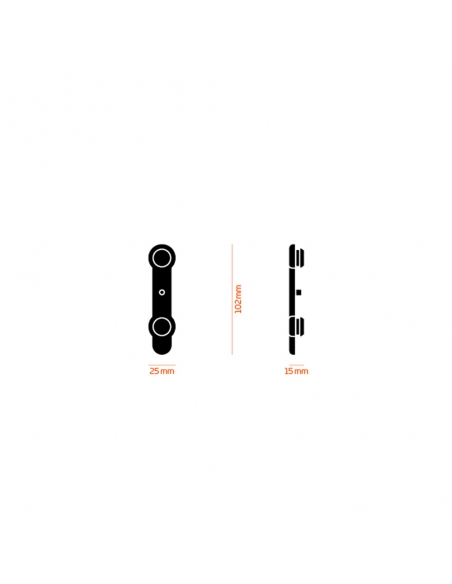 Baza rowerowa do bidonu FIDLOCK Twist BIKE Black