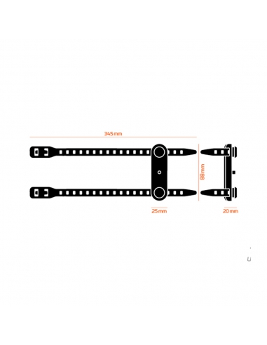 Baza uniwersalna do bidonu FIDLOCK Twist UNI Black