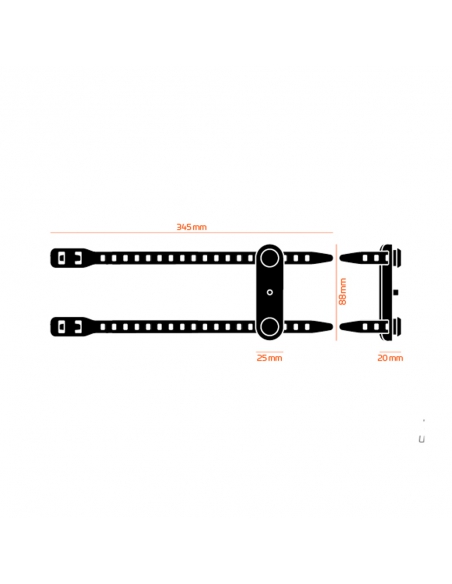 Baza uniwersalna do bidonu FIDLOCK Twist UNI Black