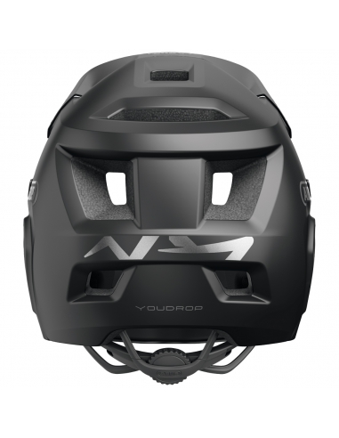 Kask rowerowy full face Abus YouDrop FF Muted Black (odpinana garda)