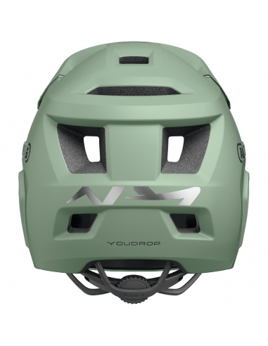 Kask rowerowy full face Abus YouDrop FF Mist Green (odpinana garda)