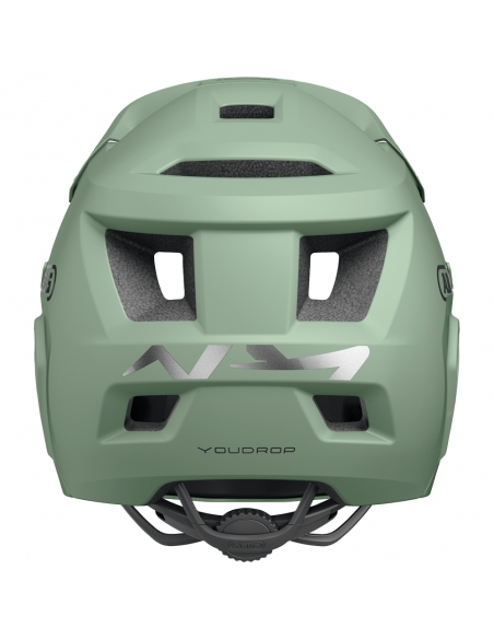 Kask rowerowy full face Abus YouDrop FF Mist Green (odpinana garda)