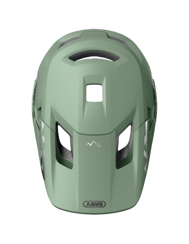 Kask rowerowy full face Abus YouDrop FF Mist Green (odpinana garda)