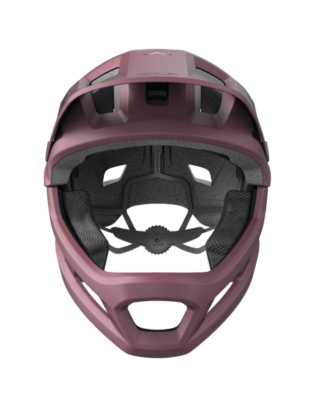 Kask rowerowy full face Abus YouDrop FF Blush Red (odpinana garda)