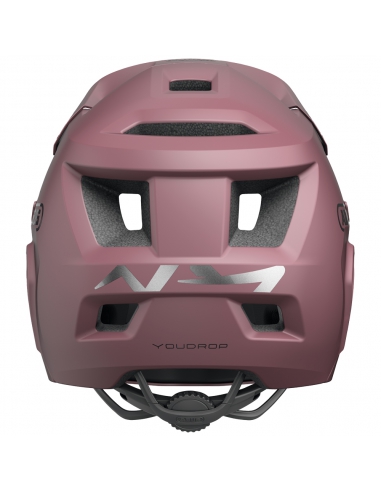Kask rowerowy full face Abus YouDrop FF Blush Red (odpinana garda)