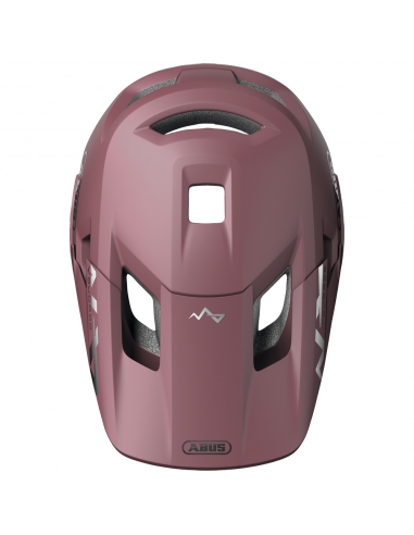 Kask rowerowy full face Abus YouDrop FF Blush Red (odpinana garda)
