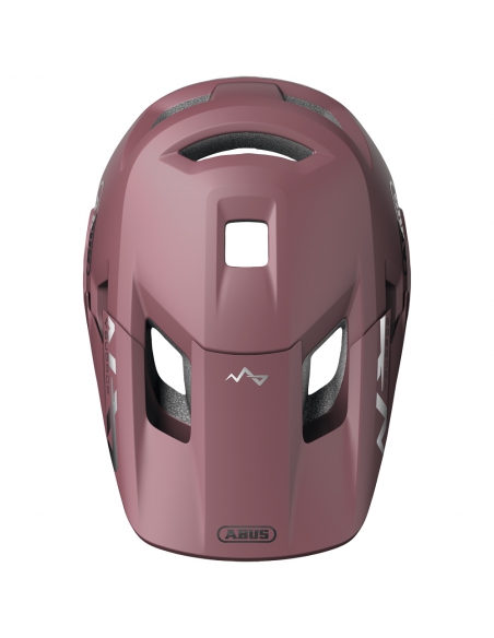 Kask rowerowy full face Abus YouDrop FF Blush Red (odpinana garda)