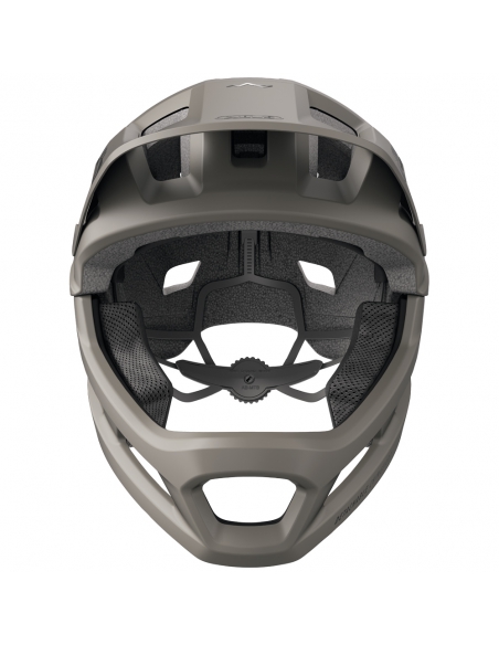 Kask rowerowy full face Abus YouDrop FF Dust Grey (odpinana garda)