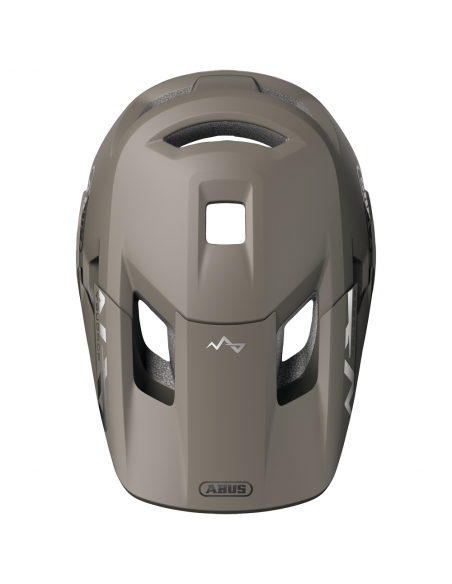 Kask rowerowy full face Abus YouDrop FF Dust Grey (odpinana garda)