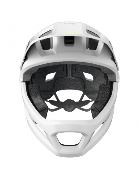 Kask rowerowy full face Abus YouDrop FF Lemon White (odpinana garda)