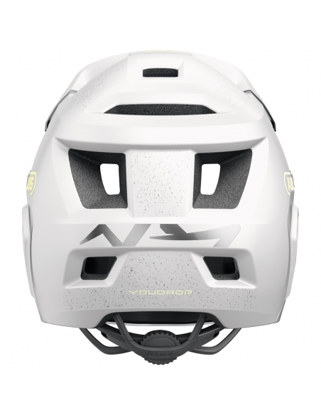 Kask rowerowy full face Abus YouDrop FF Lemon White (odpinana garda)
