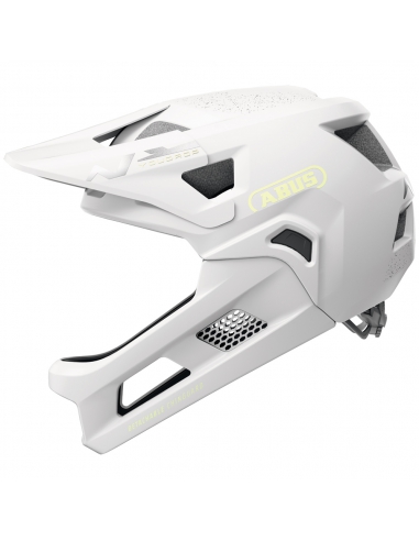 Kask rowerowy full face Abus YouDrop FF Lemon White (odpinana garda)