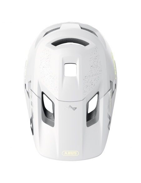 Kask rowerowy full face Abus YouDrop FF Lemon White (odpinana garda)