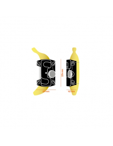 Mocowanie butelki FIDLOCK Twist BOA Single Uni Connector (bez bazy)