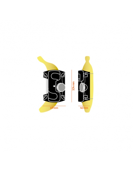 Mocowanie butelki FIDLOCK Twist BOA Single Uni Connector (bez bazy)