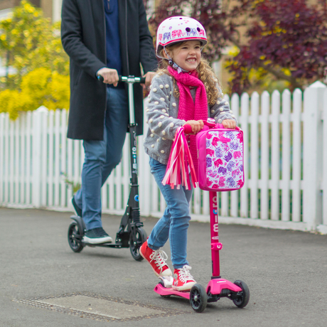 Lunch Bag Micro na hulajnogę słonie