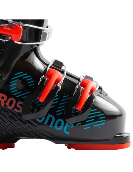Buty narciarskie dziecięce Rossignol COMP J3 Black/Red (3-klamrowe)